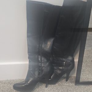 Worthington Black Heeled Boots